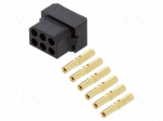 Connector: wire-wire/PCB | plug | female | PIN: 6 | Datamate L-Tek | 3A