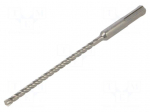 Drill bit | for concrete | &Oslash;: 5.5mm | L: 165mm | SDS-Plus&reg;