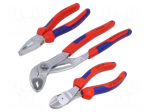 Tools set: pliers | in a foam tray | Kit: pliers