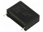 Capacitor: polypropylene | DC-Link | 1uF | Uoper: 1.2kVDC | 11x21x32mm