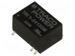 Converter: DC/DC | 1W | Uin: 21.6&divide;26.4VDC | Uout: 15VDC | Iout: 68mA