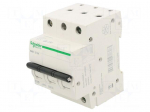 Circuit breaker | 230/400VAC | Inom: 10A | Poles: 3 | Charact: C | 6kA