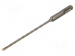 Drill bit | for concrete | &Oslash;: 4mm | L: 160mm | SDS-Plus&reg;