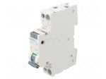 RCBO breaker | Inom: 6A | Ires: 30mA | Poles: 1+N | 230/400VAC | IP20