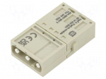 Connector: HDC | module | male | 40A | 690V | Han-Modular&reg; | PIN: 3