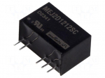 Converter: DC/DC | 2W | Uin: 10.8&divide;13.2VDC | Uout: 12VDC | Uout2: -12VDC