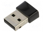 PC extension card: WiFi network | USB 2.0 | black | 2.4&divide;5.8GHz