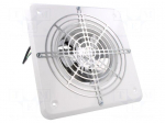 Fan: AC | axial | 230VAC | &Oslash;158mm | 280m3/h | 51dBA | slide | 1400rpm | IPX2