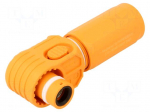 Connector: DC supply | female | SurLok Plus | 200A | 1.5kV | PIN: 1 | 8mm