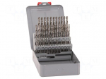 Drill set | for metal | high speed steel cobalt HSS-Co | 1&divide;5.9mm