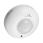 Turvas&uuml;steemid // Alarmi andurid // MCE19 Czujnik ruchu pir sufitowy Maclean Energy 1200W zasięg 6m