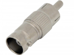 &Uuml;hendused // Different Audio, Video, Data connection plug and sockets // 1382# Przejście: wtyk rca-gniazdo bnc
