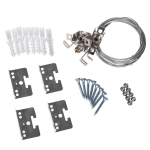 Sise universaalne valgustus // Sliežu sistēmas gaismeklis LED // Linki do montażu panelu led sufitowego Led4U LD158 -zestaw pasuje do 600*600,300*300, 300*600,300*1200,600*1200mm