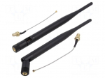 Antenna | black | SMA | 50W | 2.4&divide;2.5GHz,5.1&divide;5.8GHz | 50&Omega; | 5dBi