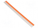 Comb bridge | Entrelec | orange | terminals: 50