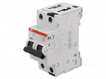 Circuit breaker | 415VAC | Inom: 32A | Poles: 2 | Charact: C | 20kA | IP20