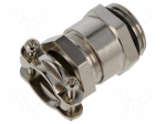 Cable gland | M16 | 1.5 | IP55 | brass | metallic