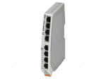 Switch Ethernet | unmanaged | Number of ports: 8 | 9&divide;32VDC | RJ45