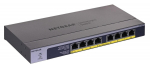 NETGEAR GS108PP Unmanaged Gigabit Ethernet (10/100/1000) Power over Ethernet (PoE) Black