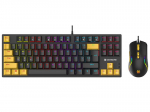 Lauaarvutid // Lauaarvutid // Zestaw mysz i klawiatura mechaniczna Tracer GAMEZONE HORNET87 USB