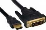 Monitor accessory Gembird  Monitoru kabelis HDMI/DVI-DM (18+1) 1.8m