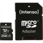 Other Computer Accessory Intenso  MEMORY MICRO SDXC 256GB UHS-I/W/ADAPTER 3423492