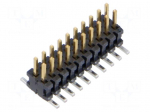 Connector: pin strips | socket | male | PIN: 20 | vertical | SMT | 1.27mm