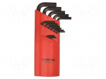 Wrench: hex key-set | ProTanium&reg;,steel | long | GorillaProof&reg;