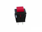 PUSH-BUTTON SWITCH OFF-(ON) BLACK