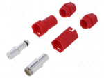Connector: DC supply | plug | male + female | QS | 60A | 500V | PIN: 1