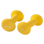 Tunturi Neopreen Dumbbells 1.5kg, Yellow, Pair