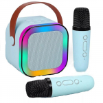 Portable Speaker Riff K12 Portable BT Karaoke System Blue