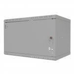 Stalflex Riiulikapp 19" 6U  350mm  Metallist uks  Hall S-RC19-6U-350MG