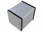 Enclosure: with panel | 1455 | X: 104.5mm | Y: 120mm | Z: 104.5mm | grey
