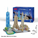 M&auml;nguala | PC | Konsoolid | Tarvikud // Harivad m&auml;nguasjad | Interaktiivsed | Loomingulised | Kunstilised // Puzzle 3d city line new york
