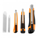 Uued tooted // N&oacute;ż z ostrzem łamanym + ostrza, zestaw 26 sztuk