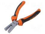 Tool: for crimping | insulated terminals | 1.5&divide;6mm2 | 23AWG&divide;13AWG