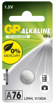Battery GP Alkaline 76A-C1 / LR44 / LR1154 / AG13 / 102002