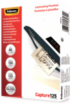 Fellowes A6 Laminating Pouches Glossy 125 Micron (100 pack)