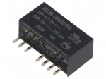 Converter: DC/DC | 3W | Uin: 4.5&divide;9VDC | Uout: 9VDC | Iout: 330mA | SIP8