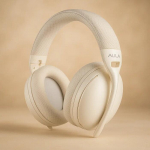 Headphones AULA S6 3in1 Lightweight Portable Bluetooth Wireless Wired Beige