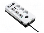 Plug socket strip: protective | Sockets: 6 | 250VAC | 10A | IP20