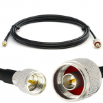 Rangeful Mini UHF Male / N Male 15m RG58/U koaksiaalkaabel RG58-MUHFM-NM-15
