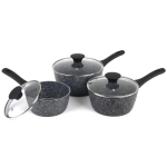 Salter BW11460BRMFO Megastone Thermo Collar 3-Piece Saucepan Set - 16/18/20cm