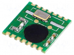 Module: RF | FM receiver | FSK | 868MHz | SPI | -109dBm | 2.2&divide;5.4VDC