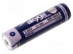 Re-battery: Li-Ion | 18650,MR18650 | 3.65V | 2600mAh | &Oslash;18.5x69.5mm