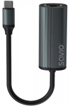 Adapter Savio USB-C 3.1 Gen 1 - RJ-45 Gigabit Ethernet