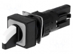 Switch: rotary | Stabl.pos: 2 | 16mm | white | Pos: 2 | Man.series: RMQ-16