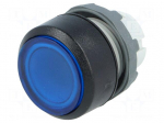 Switch: push-button | Stabl.pos: 2 | 22mm | blue | Illumin: MLB-1 | IP66