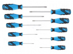 Screwdriver: universal-set | Torx&reg; | 10pcs | Kit: screwdriver